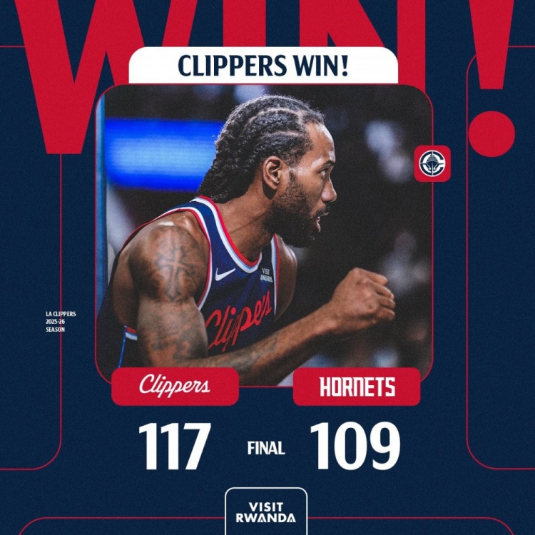 体育娱乐-19中11轰35+5！快船发布赢球海报：封面人物伦纳德